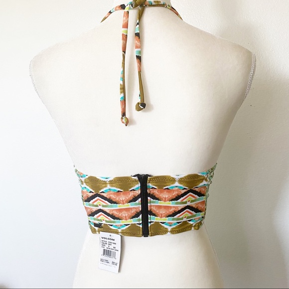 Volcom native drift bikini top new with tags - Picture 5 of 11